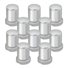 GG Grand General 10268SP 33 mm X 2-3/8 tommer Krom plastr?r Push-On m?trikd?ksel med flange