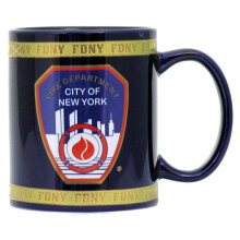 FDNY Coffee Tasse offiziell von der New Yorker Feuerwehr lizenziert