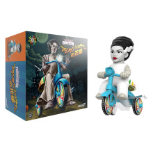 Super7 Super Cycles Universal Monsters Bride of Frankenstein with Blue Trike - 5"""" Universal Monsters Action Figure Collectibles and Retro Toys