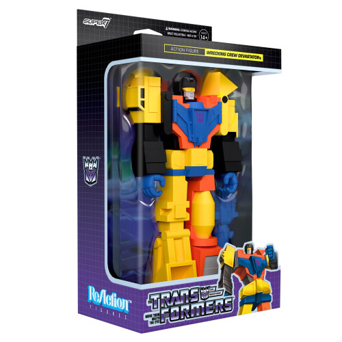 Super7 Transformers Reaction Figures - Devastator Action Figure 2