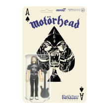 Super7 Motorhead Lemmy (Schoppenaas) Reactiefiguur - 3,75"" Motorhead-actiefiguur met accessoires Heavy Metal verzamelobjecten en retro speelgoed