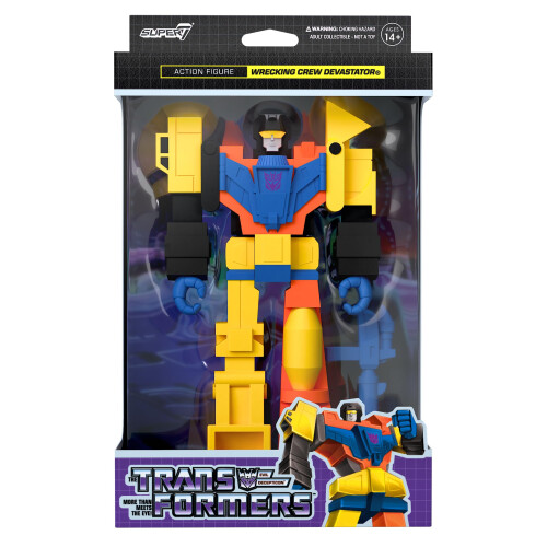 Super7 Transformers Reaction Figures - Devastator Action Figure 1
