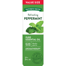 Nature's Truth, Reines Ätherisches Öl, Erfrischende Pfefferminze, 2 fl oz (59 ml)