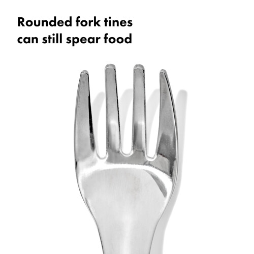 Oxo Tot Fork and Spoon Set - Opal 1