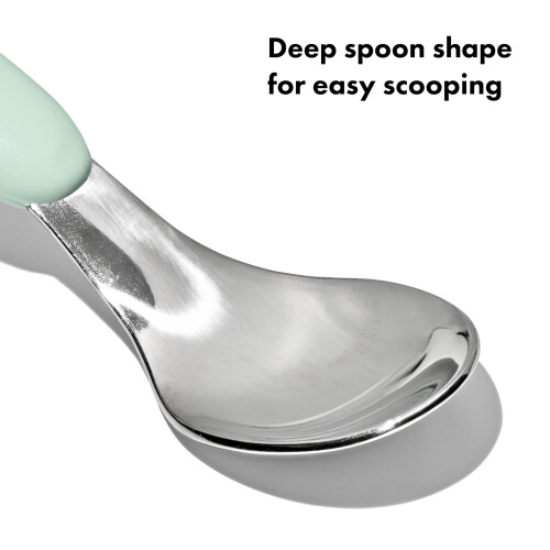 Oxo Tot Fork and Spoon Set - Opal 2