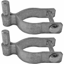 2-7/8" Hinge voor Kettinglink Poortpaal - Voor 2-7/8" Buitenmaat Paal/Pijp