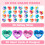 JOYIN 30 PCS Valentijnsdag Galaxy Slijm Harten voor Kinderen, Klassedagprijzen 2
