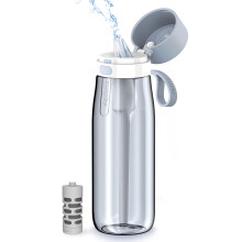 Philips Bottle ad acqua filtrata bottiglie d'acqua in plastica tritan senza BPA Sostituisce 450 bottiglia d'acqua in plastica con gozero riutilizzabi