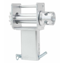 MyTee Products Trailer Stake Pocket Winch Zink Plated Flatbed Utility Capacity# 16200 lbs