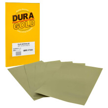 Dura-Gold Premium 7000 korrel nat of droog schuurpapier Vellen 5-1/2"" x 9"""" Doos van 25 - Auto Kleur Schuren Detaillering Polijsten Hout Kunststo
