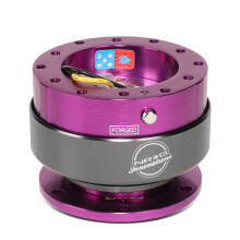 Sada pro rychl uvolnen volantu NRG Innovations s titanovm kroukem Purpurov telo NRG-SRK-200PP-TI