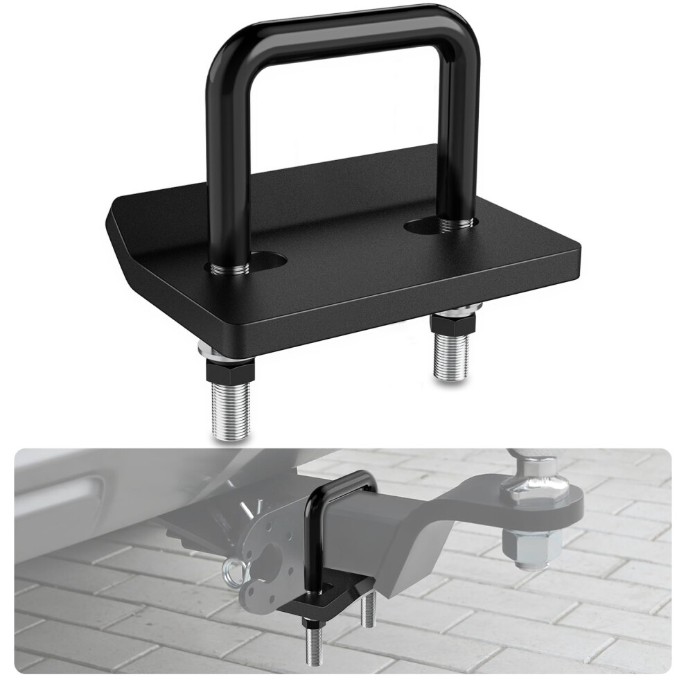Nilight Trailer Hitch Tightener For 2 1/2 Inch Trailer Hitches 2.5 Inch Hitch Mount Anti Rattle Heavy Duty Steel With Rubber Anti-Rust Triple Pro 840323923620