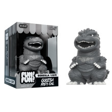 Super7 Fun! Fun! Toho Godzilla Minus One (Grayscale) Vinyl Figure - 5"""" Toho Godzilla Action Figure Kaiju - Classic Movie Monster Fans Collectibl