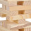 Wooden Blocks Stacking Tumbling Tower Game, Pull, and Tumble Blocks, Sensory Learning, Game Night, 6" Inches (2-Pack) 3