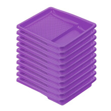 Bates- rivestimento vassoio per vassoio da 9 pollici da 9 pollici di vernice viola vassoio vassoio rullo rulli per vasche per rulli