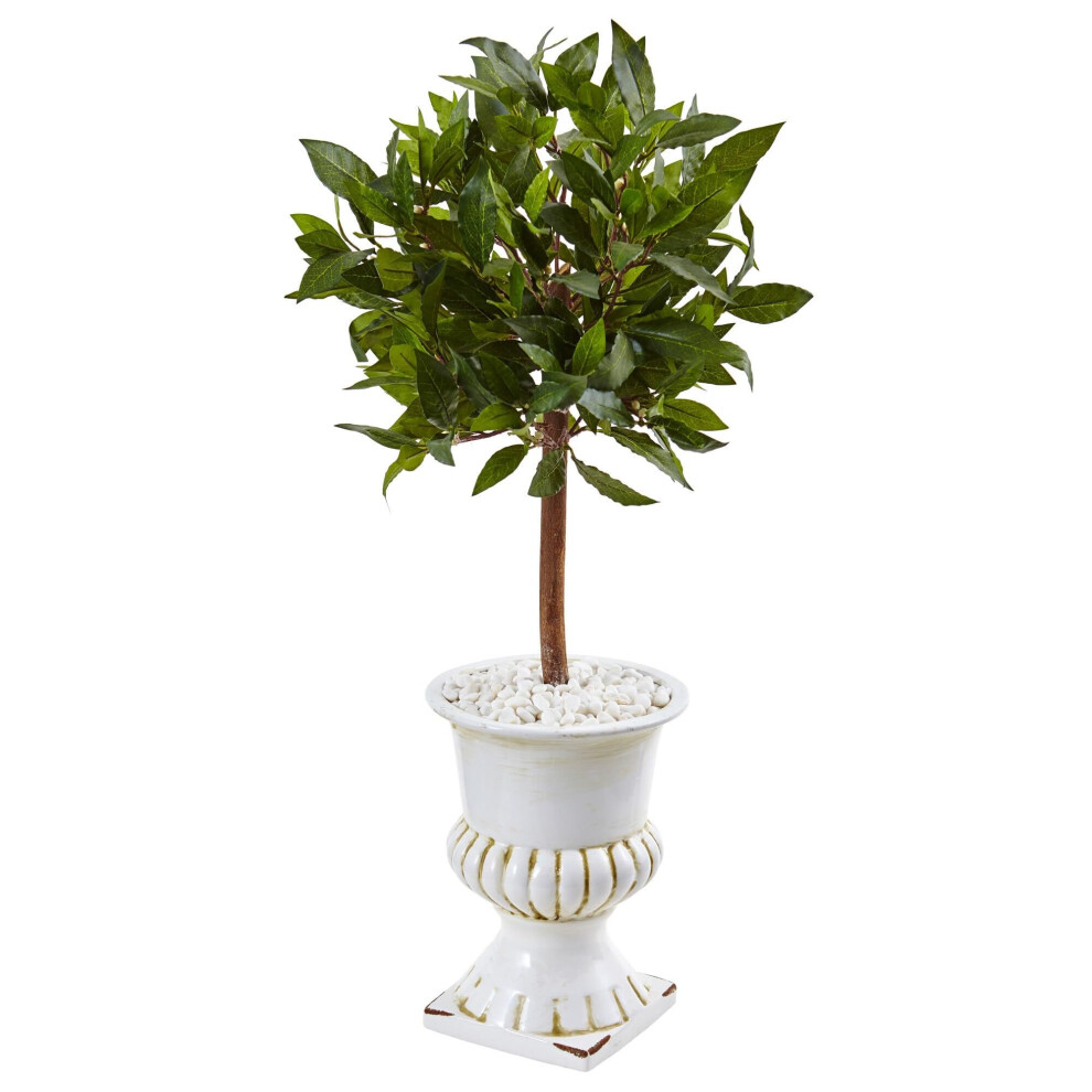 Presque Naturel 5995 N / A 2,5 'Sweet Bay Mini Topiary Artificial Tree Green-image