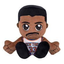 Bleacher Creatures New York Knicks Patrick Ewing 8 """" NBA KURICHA Sittande plysch - Mjuk chibiinspirerad NBA -legende