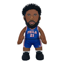 Bleacher Creatures Philadelphia 76ers Joel Embiid 10 """" NBA Plush Figure - En superstjärna för lek eller display