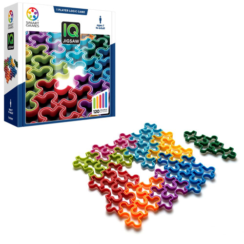SmartGames IQ Jigsaw 120 vzev pro vek 7  dospel