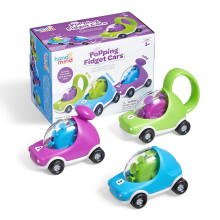 Hand2mind Popping fidget Cars Sug Cup Toys Fine Motor Skills Toys Toddler Toy Cars Occupational Therapy Toys Play Therapy Toys Preschool Sensory