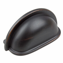 Hardware Gliderite 953-ORB-10 2,875 inch CC Uleiul frecat din bronz Dulap clasic Classic Bin Trages 10 pachet