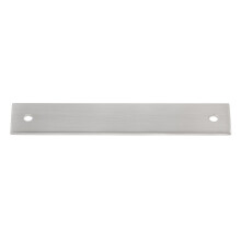 Sliderite 6 """" kwadratowy plyta tylna 5-1/16 """" 128 mm centralny satynowy nikiel-6342-128-SN-25