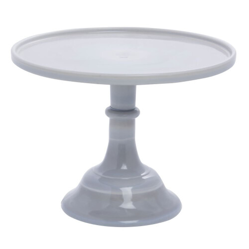 Mosser Glass Marble 10 Inch Cake Plate 1