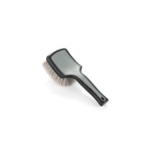 Detail Factory - Escova para pneus ProGrip XL - Cabo ergonmico ProGrip - Cerdas sintticas rgidas para cortar a sujeira - Cinza e preto