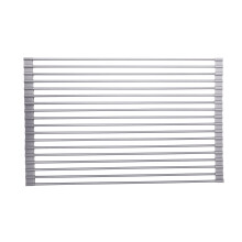 True & Tidy Multi-Purpose Over The Sink Roll-Up Drying Rack DR-881 Gray