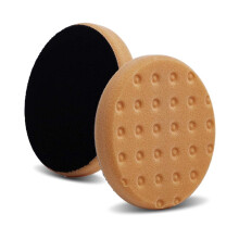 Almofadas de espuma de corte leve laranja CCS de 6,5"" (pacote com 2). Almofada de corte Lake Country Original CCS Orange Light segura para todos
