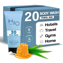 H2O-Therapie-Krperwaschseife, Reisegre, Hotel- und Gastgewerbe, 0,85 oz (Karton mit 20 Stck)