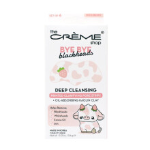The Crme Shop Bye Bye Blackhead Nose Strips - Oil-Absorbing Kaolin Clay Deep Cleanse - Pore Stickers Target Blackheads Whiteheads Excess Oil and Dirt