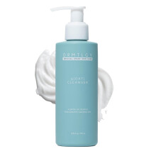 Detergente per capra Drmtlgy - Lavaggio per il viso idratante leggero per l'avena per pelle sensibile + acido ialuronico + estratto aloe il latte per