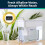 Invigorated Water Compact Waterfilter Pitcher - 38-Cup Capaciteit NSF-gecertificeerd 2