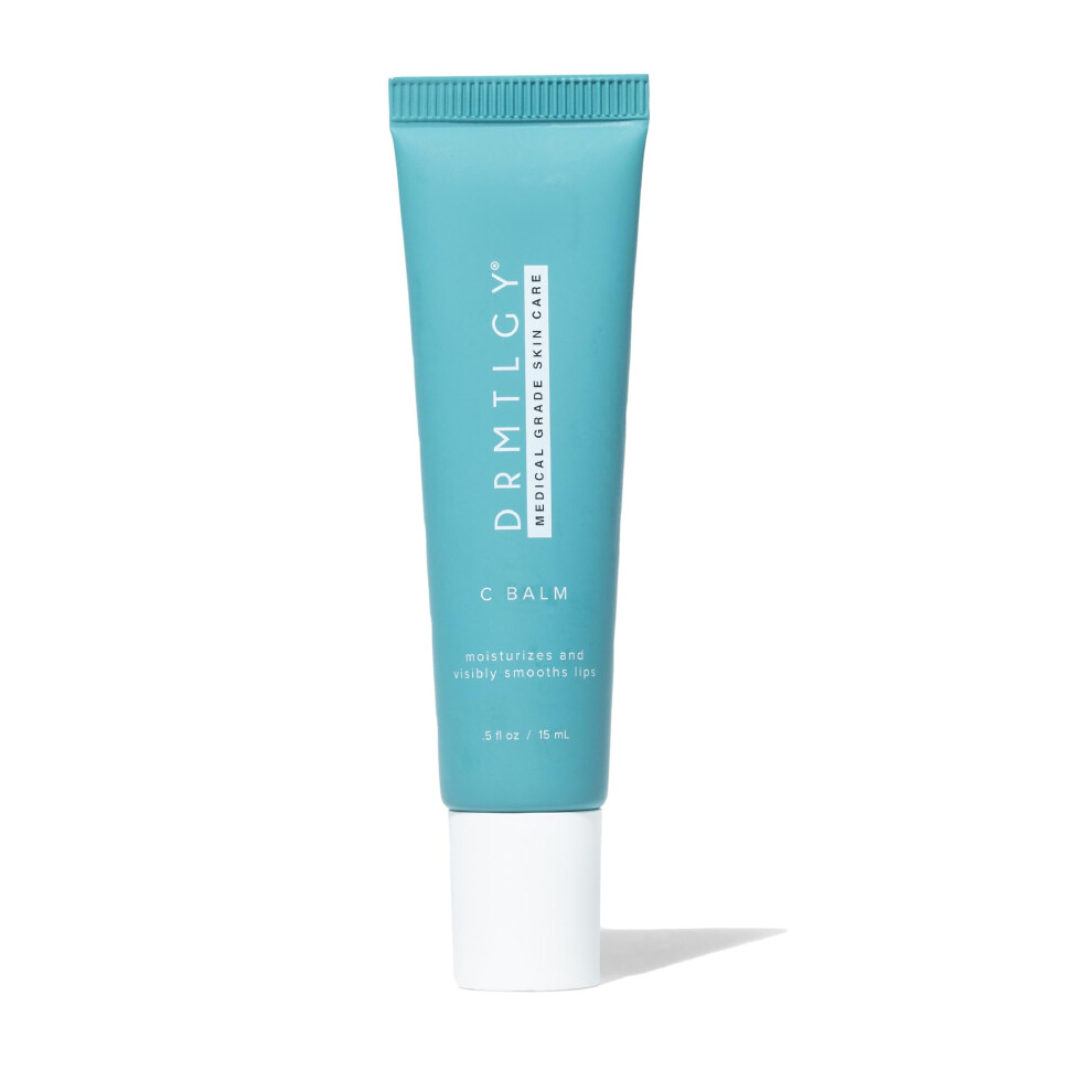 Drmtlgy C Balm: Antioxidant Lip Treatment Balm & Lip Oil With Supercharged Vitamin C Fsa Hsa Eligible Hyaluronic Acid Serum For Deep Hydration