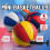 Bedwina Mini bolas de basquete com bomba 7 polegadas tamanho 3 pacote de 4 - basquete de borracha conjunto de basquete interno de cores sortidas 3