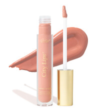 City Beauty City Lips Plumping Lip Gloss Pink Nude  Hochglnzender Lipgloss fr vollere, jnger aussehende Lippen | Feuchtigkeitsspendende und gltt