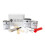 Giani Quartz Easy Epoxy - Malerkit til Bordplader (Hvid Glas) 1