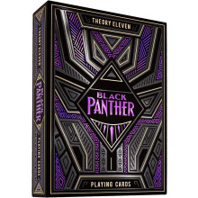 theory11 Black Panther Premium Marvel Playing Cards Poker Size Standard Index Foil Playing Cards