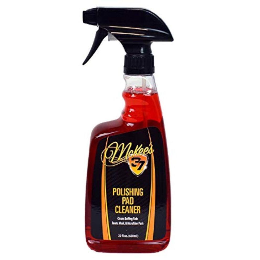 Mckee's 37 Mk37-5005 Polishing Pad Cleaner (Foam Wool Microfiber Buffing Pad Cleaner) 22 Fl. Oz. 850017462229