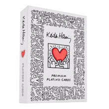 theory11 Keith Haring Premium Playing Cards Poker Size Standard Index