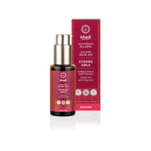 olio per capelli khadi STRONG AMLA, 100% naturale, erboristico, vegano, promuove la crescita dei capelli