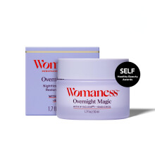 Womaness Overnight Magic Night Face Cream - Anti-aging nachtcrme en menopauze vochtinbrengende crme - Hydraterende hyaluronzuur vochtinbrengend