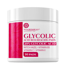 20% glikolsav -prnk (50 prnk) Face kmiai hj otthoni pattansokkal szemben arccal hmlasztva boszorkny mogyor ricinusolaj E -vitamin s C