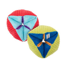Pluche Infinity Flipper Stille Fidget Speelgoed - 2-Pack Assortiment Kleuren - Zachte Stressverlichting