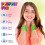 Pulseiras com zper verdes de 7 polegadas da UpBrands com 12 pacotes  lembrancinhas temticas Fidget para brinquedos sensoriais em massa do Dia 2