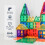 CONNETIX Magnetic Tiles Rainbow Creative Pack 102 Pieces 3