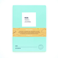 Omedelbart Journals Kids Travel Journal (4 -Pack) - En äventyrslogg (Pacific Paperback) | Barnaktivitetsbok | Rese Memories Journal