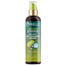 Mielle Avacado & Tamanu Blend Anti-Frizz Stay Straight Serum 6 Fl oz (Pack of 1)