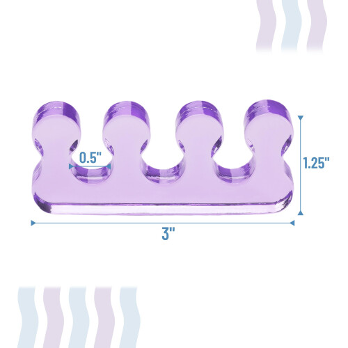 Dr. Sdicateurs JK- orteils pour la pdicure 2 paires 2